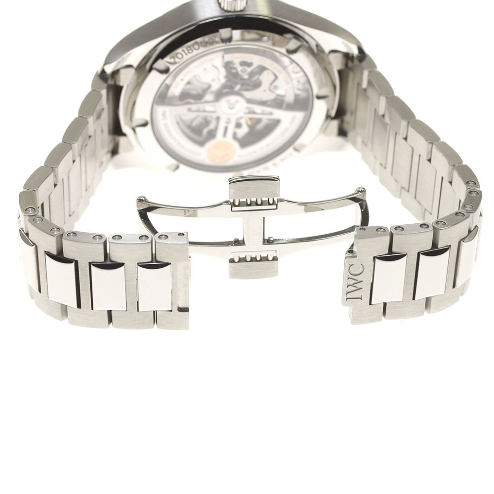 IWC SCHAFFHAUSEN IW358312 ポルトギーゼオートマティック40 スモールセコンド 自動巻き メンズ 極美品 箱保証書付き_825708【中古】
