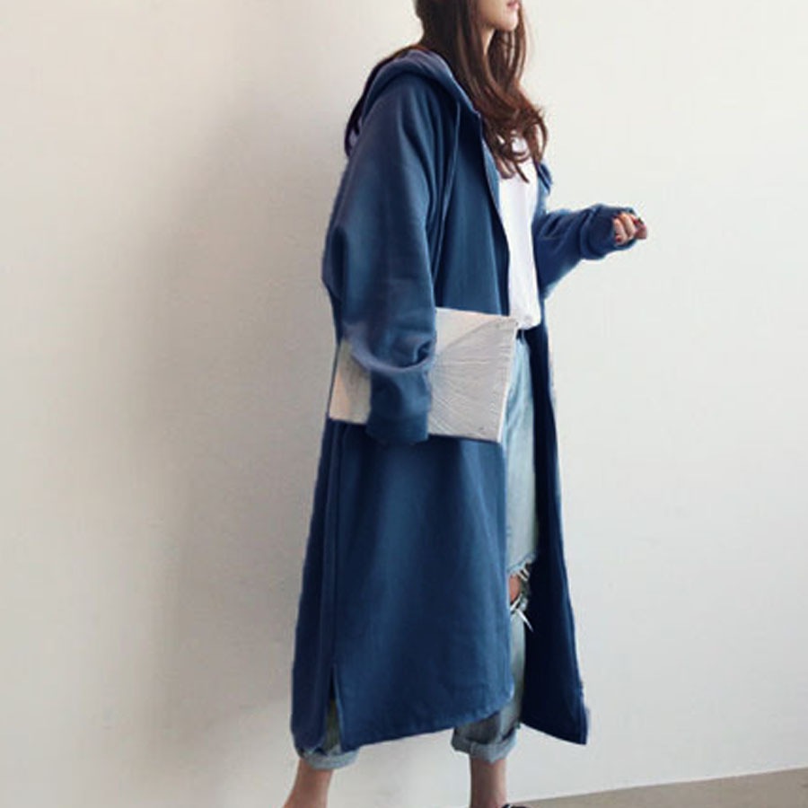 ロングパーカー 裏起毛 無地 パーカーワンピ ワンピース 長袖 ジップアップ トレーナー 体型カバ ロングパーカー 裏起毛 無地 パーカーワンピ ワンピース 長袖 ジップアップ トレーナー 体型カバ