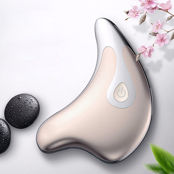 Qoo10] 電動カッサ 小顔 美顔器 かっさプレート