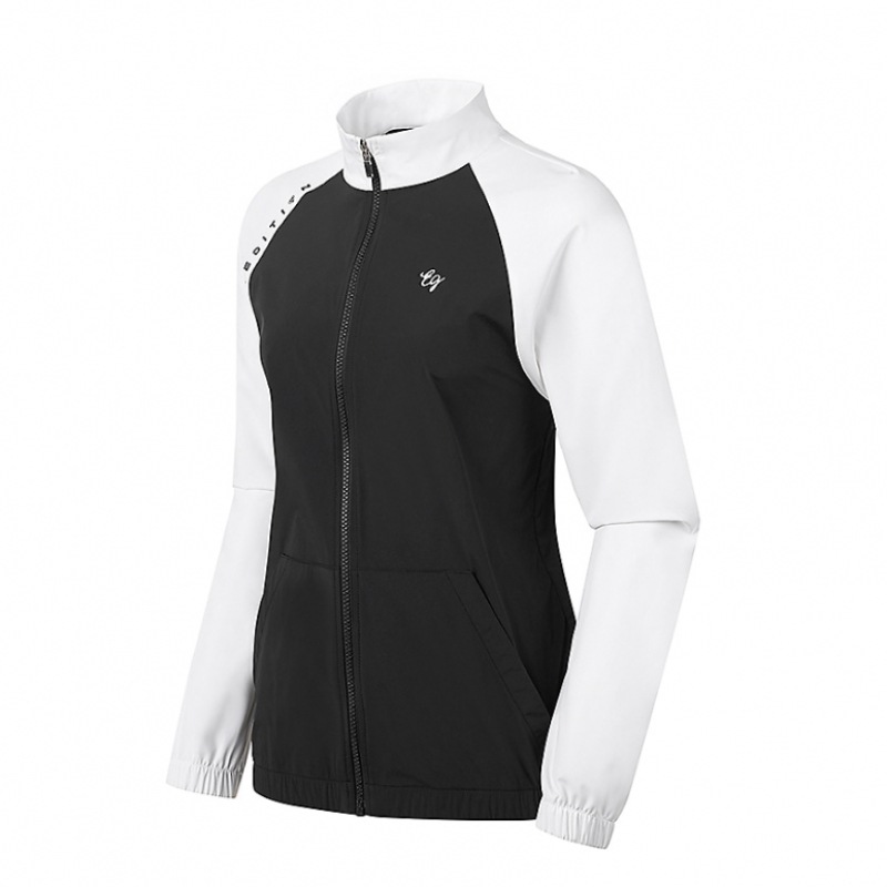 (エルゴルフ) レディーススリーブカラーポイントジャンパー_6I21354 (エルゴルフ) レディーススリーブカラーポイントジャンパー_6I21354