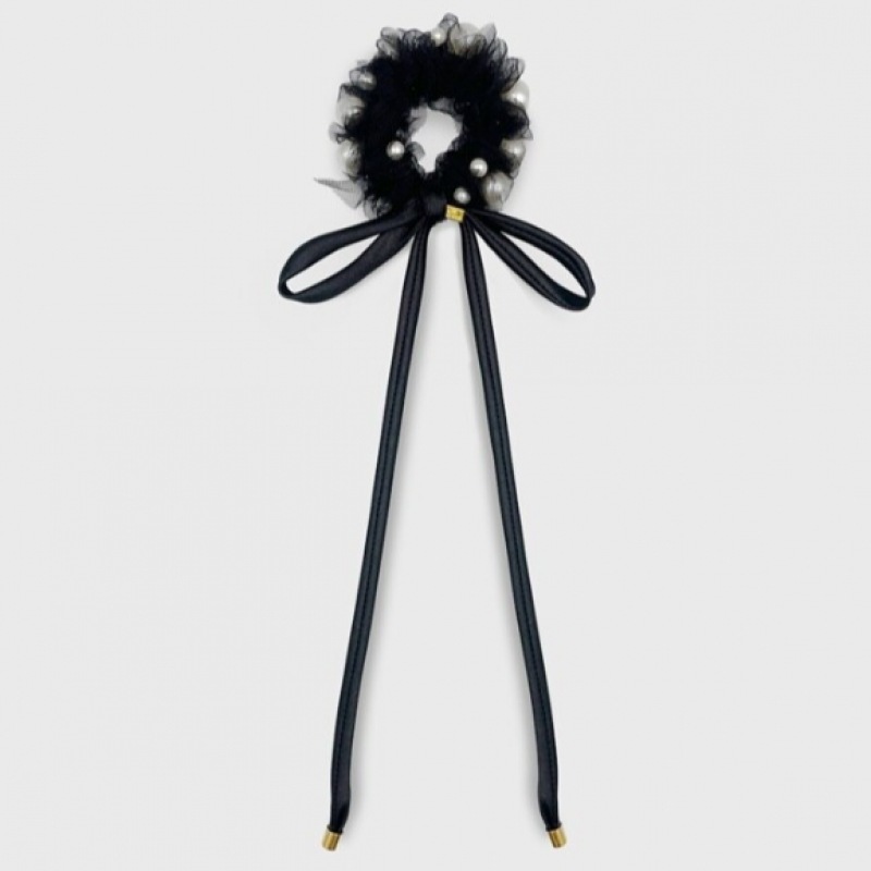 ジャンポールクラリスシースルーパールリボンスクランチ JP 24 440S ジャンポールクラリスシースルーパールリボンスクランチ JP 24 440S