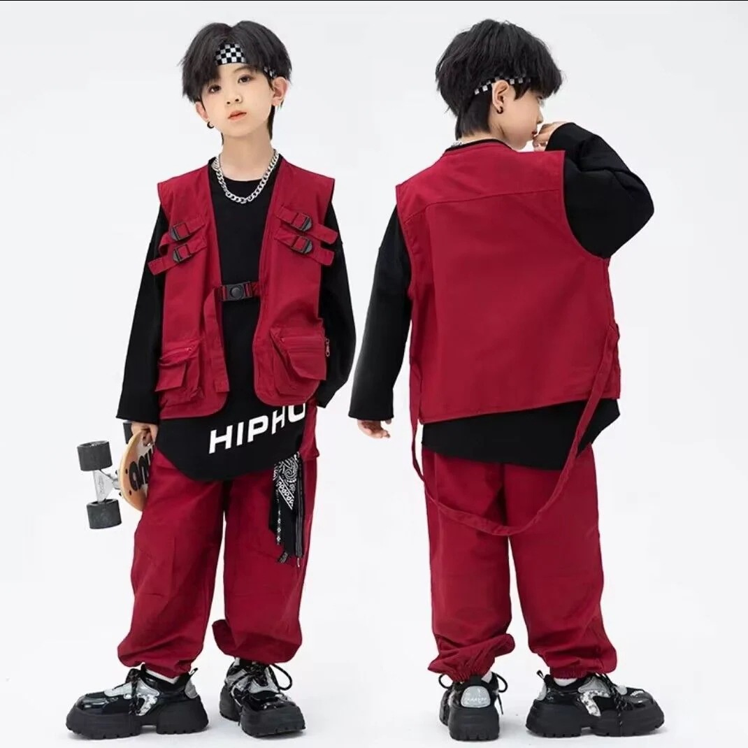 子供用のファッション服のヒップホップのスーツの男の子の秋のベストのズボンの女の子のファッションのブランドのhiphopの街のダンスの公演服の元旦 子供用のファッション服のヒップホップのスーツの男の子の秋のベストのズボンの女の子のファッションのブランドのhiphopの街のダンスの公演服の元旦