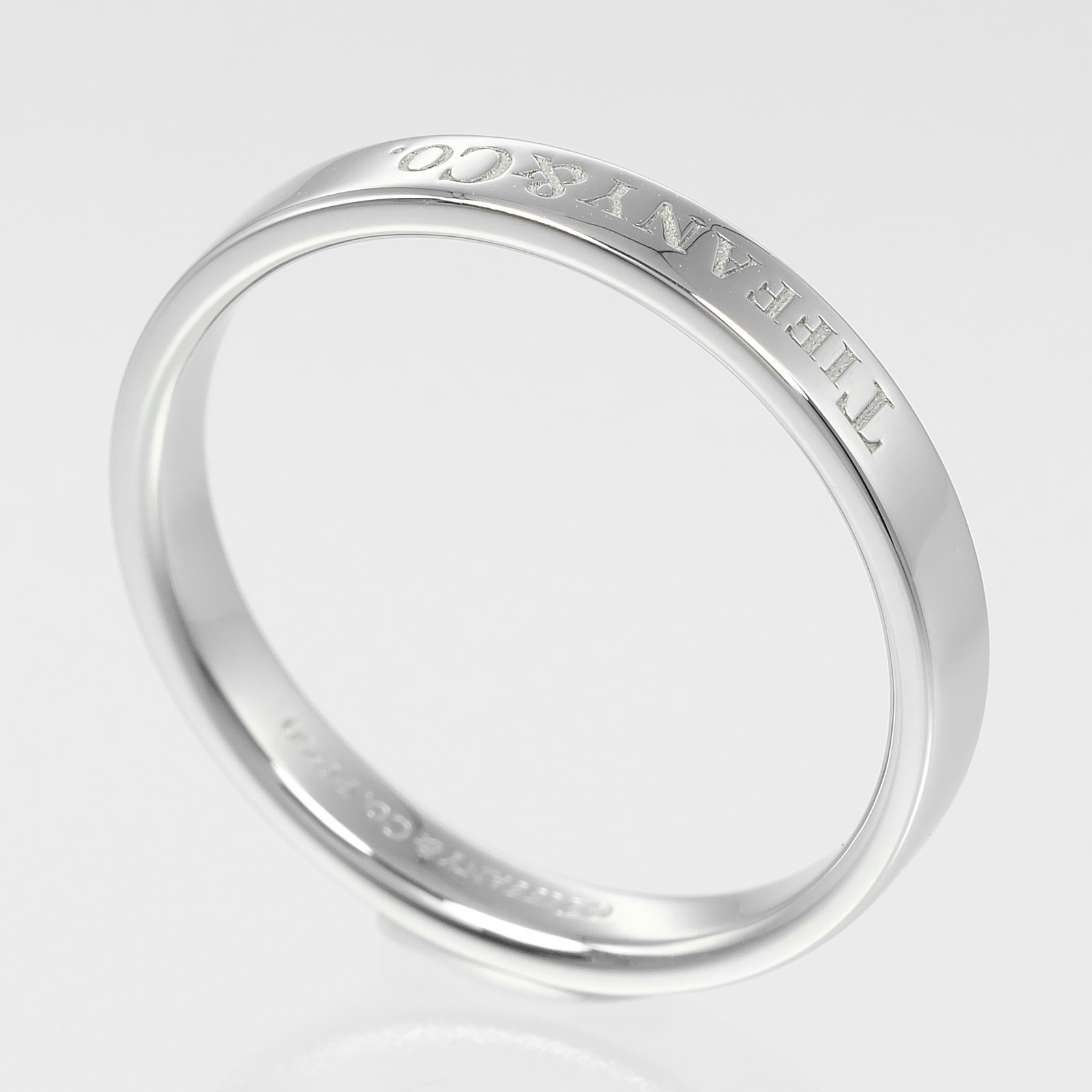 バンドリング 3mmモデル リング・指輪 Pt950プラチナ 17.5号 約5g メンズ 中古品 Aランク バンドリング 3mmモデル リング・指輪 Pt950プラチナ 17.5号 約5g メンズ 中古品 Aランク