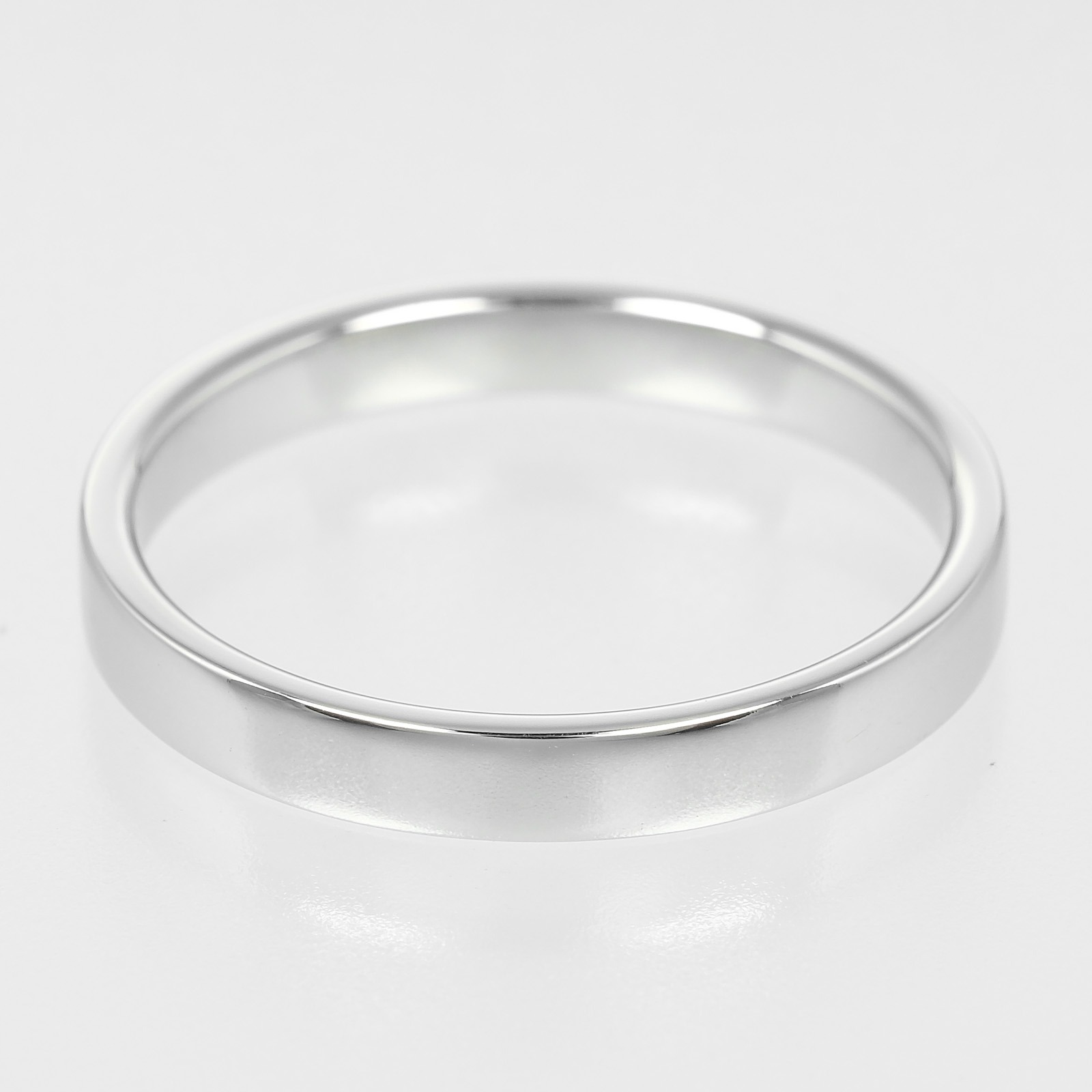 バンドリング 3mmモデル リング・指輪 Pt950プラチナ 17.5号 約5g メンズ 中古品 Aランク バンドリング 3mmモデル リング・指輪 Pt950プラチナ 17.5号 約5g メンズ 中古品 Aランク