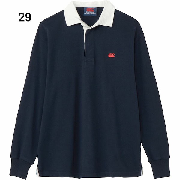 Qoo10] カンタベリー ラガーシャツ 長袖 メンズ レディース