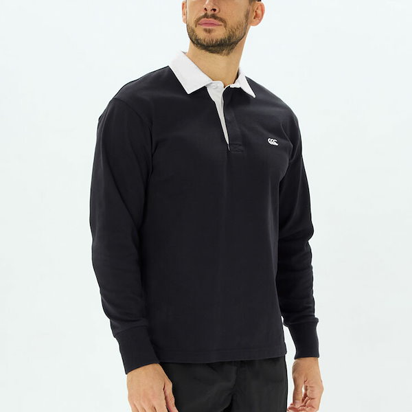 Qoo10] カンタベリー ラガーシャツ 長袖 メンズ レディース