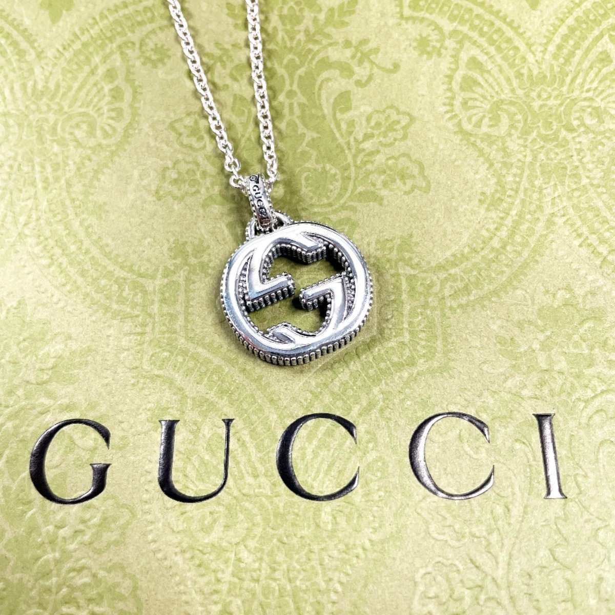 インターロッキングG ネックレス シルバー シルバー925 ユニセックス インターロッキングG ネックレス シルバー シルバー925 ユニセックス