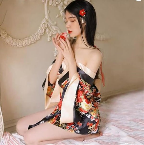 確認用】花魁衣装 3点セット Amazon.co.jp: [TYYRBMG] セクシー