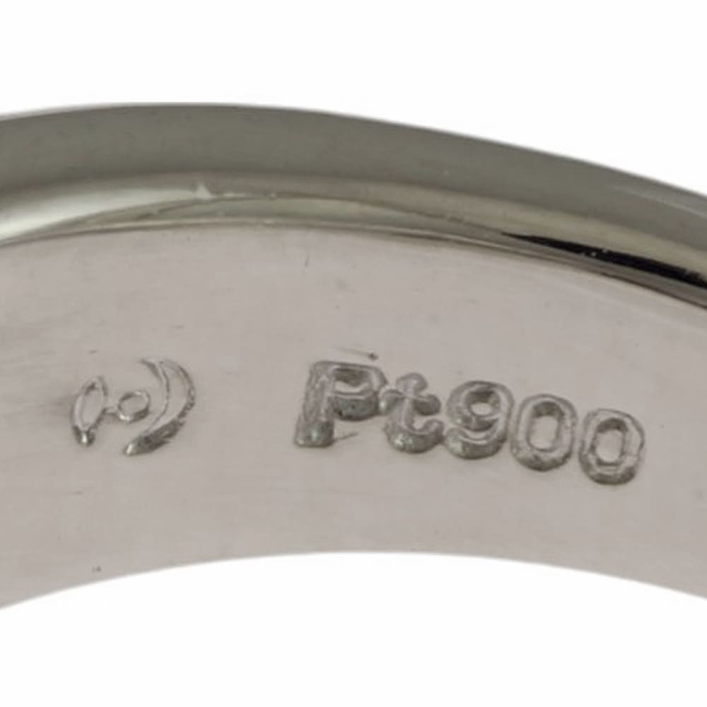 リング 指輪 9.5号 Pt900プラチナ パール 中古 美品