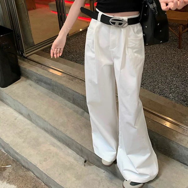 デューリリー Dewlily ストレートワイドパンツ レディース 10代