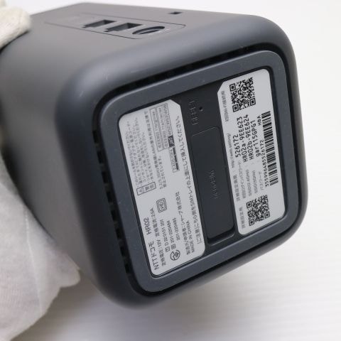 新品未使用 docomo ドコモ 5G HR02 [ダークグレー]ホームルーター