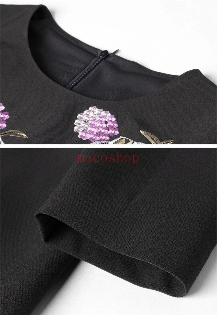 定番人気 セレブファッション 花... : レディース服 秋冬新作 七分袖 最新作在庫