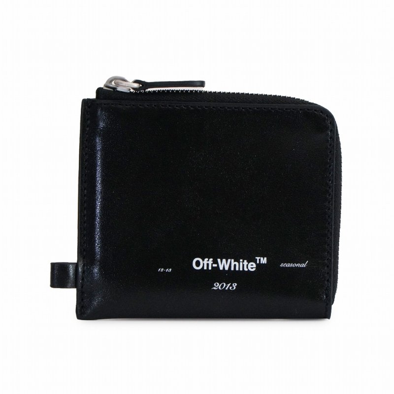本物新品保証】 二つ折り財布 メンズ Off-White OMNC013R208530211001 二つ折り財布 