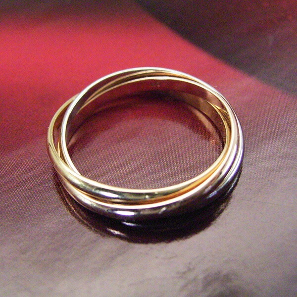 トリニティ リング 三連リング 指輪 プラチナ900 K18 ピンクゴールド K18 ゴールド 地金 18金 品番MA-050 2営業日前後の発送予定 トリニティ リング 三連リング 指輪 プラチナ900 K18 ピンクゴールド K18 ゴールド 地金 18金 品番MA-050 2営業日前後の発送予定