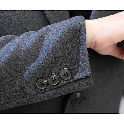 新品特価 カシミヤコート メンズ ロングコート チ : メンズファッション 通販大得価