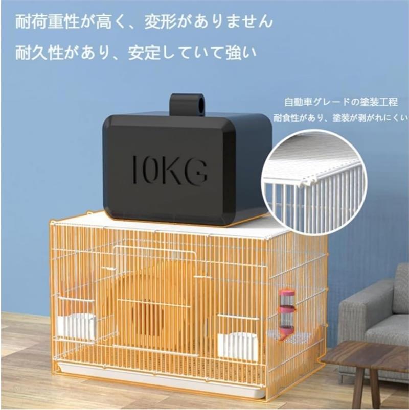 ペットゲージ うさぎケージ チンチラ ケージ モルモットケージ 小動物 ハムスターケージ 大きい 折りたたみ式 屋根付き 給水器付き 脱走防止 ウサギゲージ フェレットケージ デ 持ち運び便利