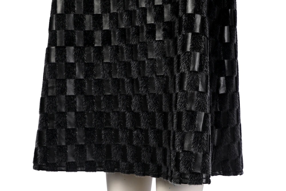 黒白魔女 クルエラドヴィル 黒スーツ コスプレ衣装 コスチューム 合皮 仮装 ハロウィン イベント