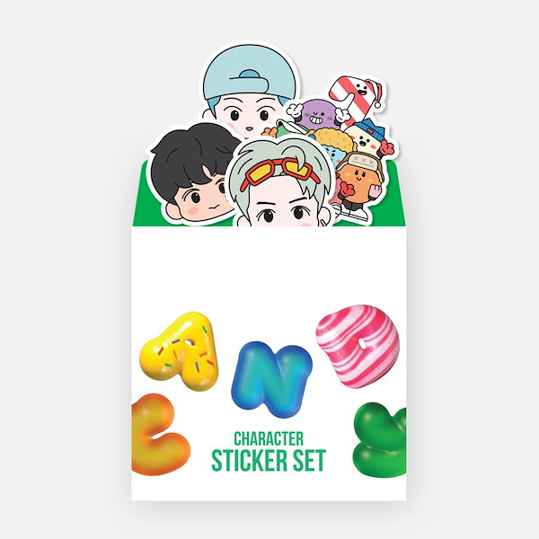 NCT CHARACTER STICKER - Candy キャラクターステッカー セット