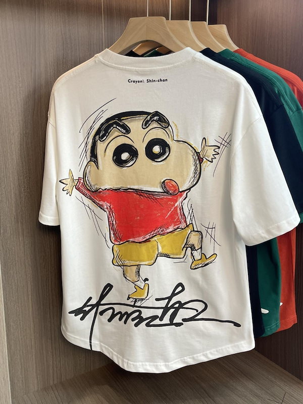 【超希少】クレヨンしんちゃん　バンダイ　Tシャツ　トレーナー　90s ビンテージ 超希少】クレヨンしんちゃん バンダイ Tシャツ トレーナー 90s