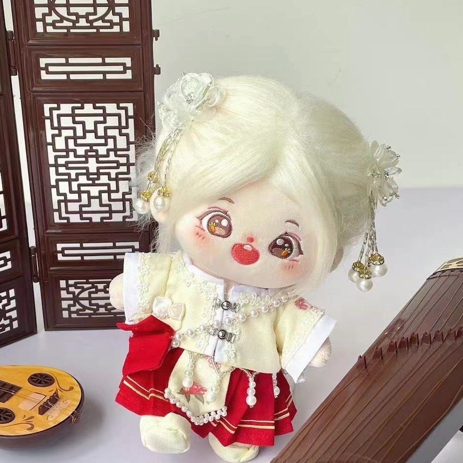 20 センチメートル綿人形服人形服漢服セット人形服綿人形送料無料スポットなし属性