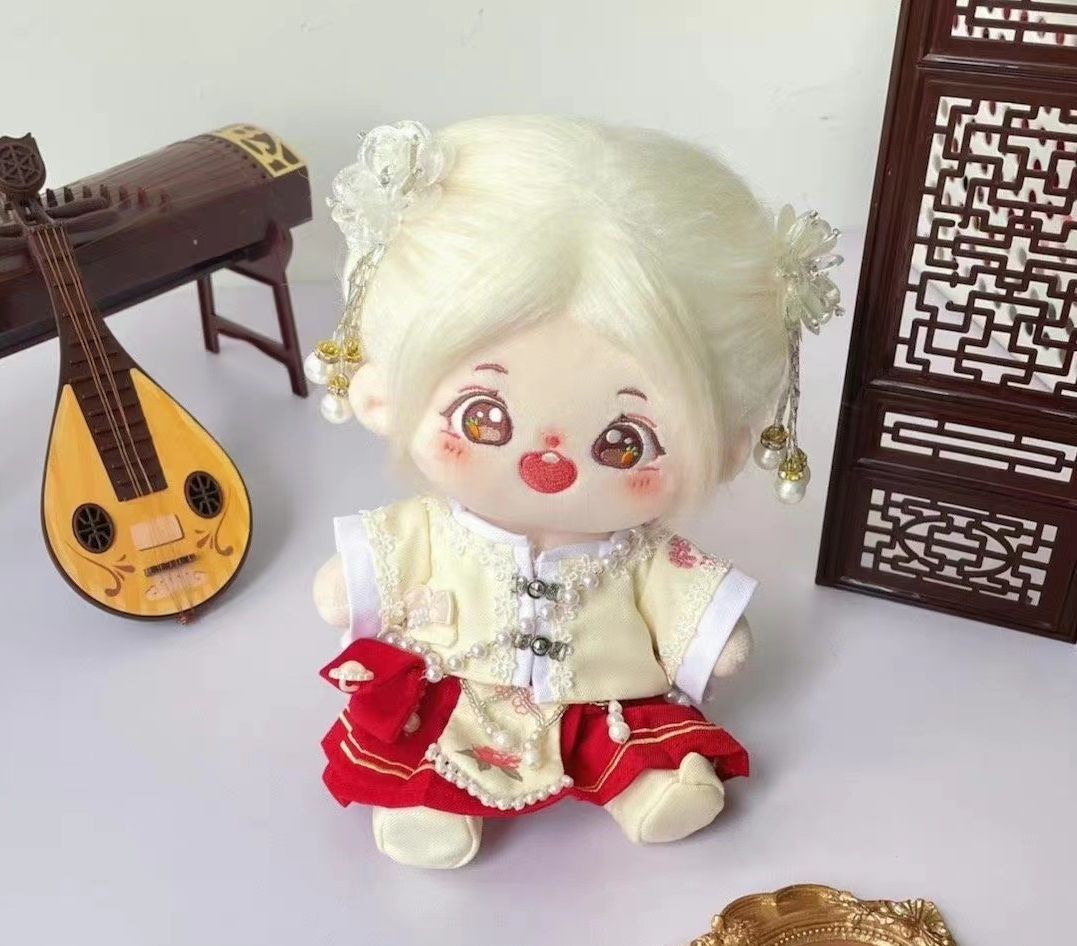 20 センチメートル綿人形服人形服漢服セット人形服綿人形送料無料スポットなし属性