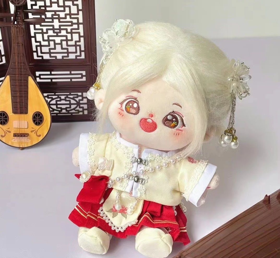 20 センチメートル綿人形服人形服漢服セット人形服綿人形送料無料スポットなし属性