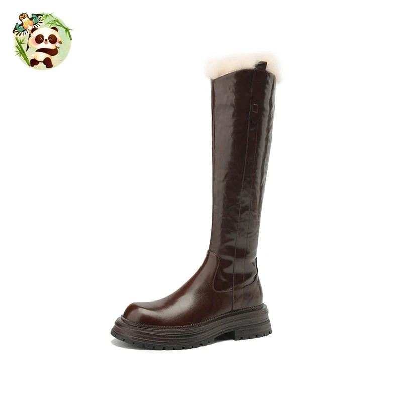 ロングブーツが復活!裏起毛ファッション 厚底ブーツ 秋冬定番 韓国大人気 靴レディース 美脚 ロングブーツ ロングブーツが復活!裏起毛ファッション 厚底ブーツ 秋冬定番 韓国大人気 靴レディース 美脚 ロングブーツ