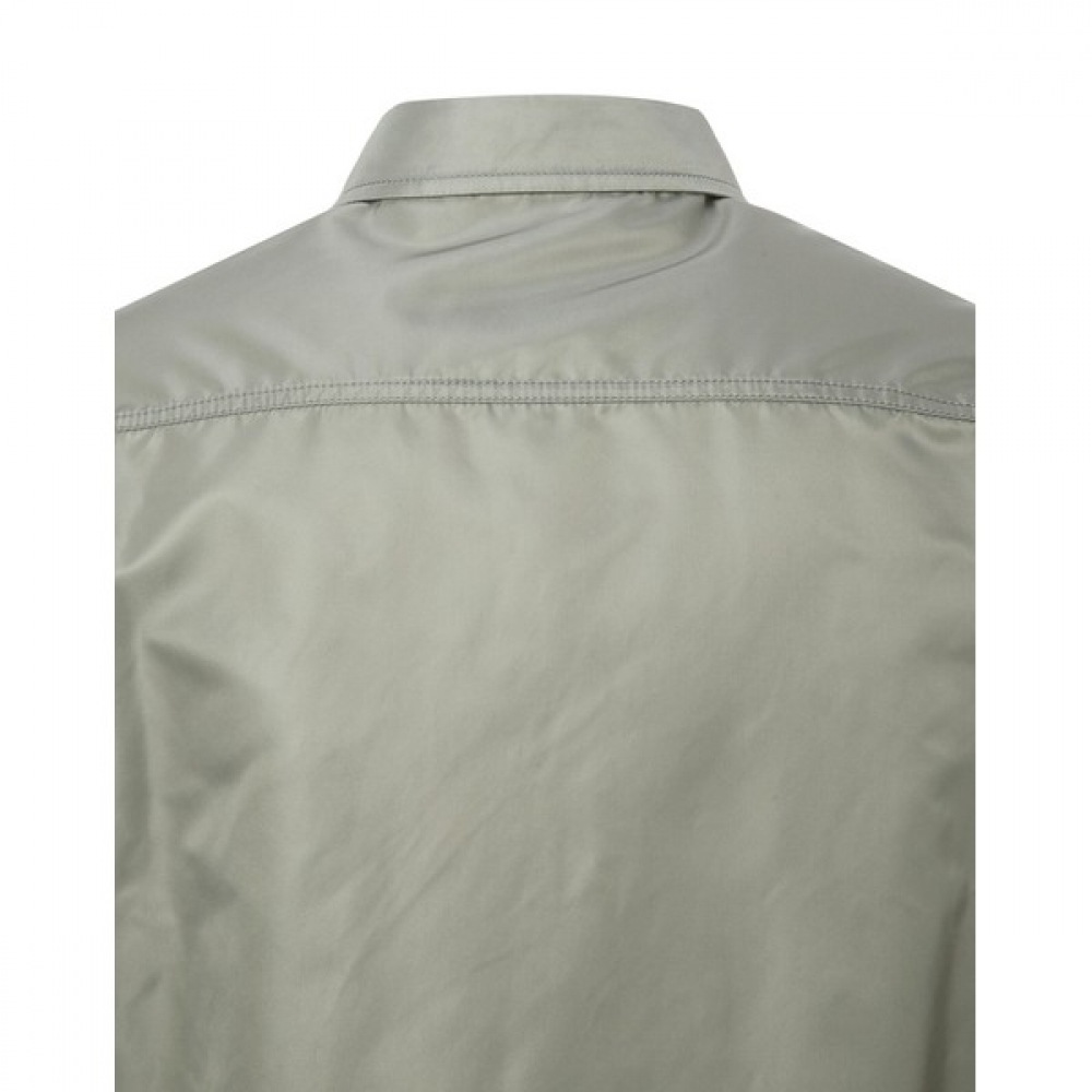 [ヘッジズ] 24SS カーキソリッドカラーロングスリーブジャンパー WHJU4A232K2