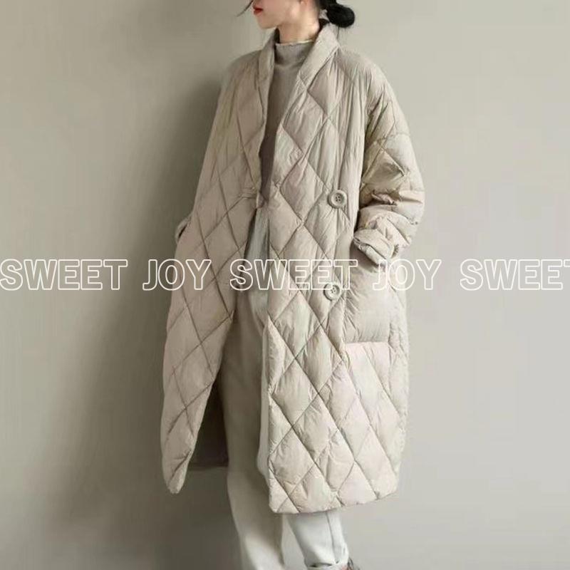 万能流行感 ダウンコート レディース 冬 アウター 秋 中綿コート キルティングジャケット ロングコート ダウンジャケット 厚手 暖かい コート 冬服 秋冬 軽量 オシャレ