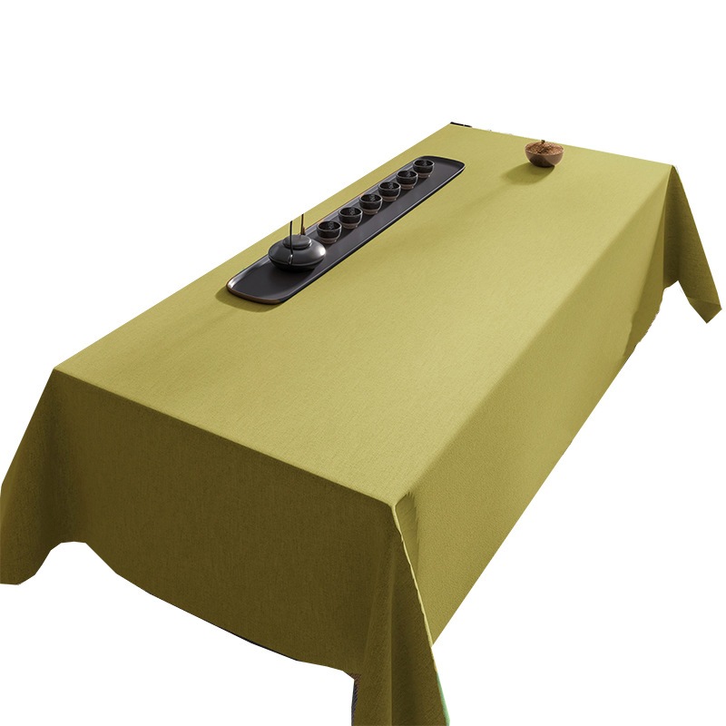 無地テーブルクロス ブラック シンプル 高級 綿麻 布 長方形 防滴 コーヒーテーブル ティーテーブル ロングストリップ テーブルクロス 無地テーブルクロス ブラック シンプル 高級 綿麻 布 長方形 防滴 コーヒーテーブル ティーテーブル ロングストリップ テーブルクロス