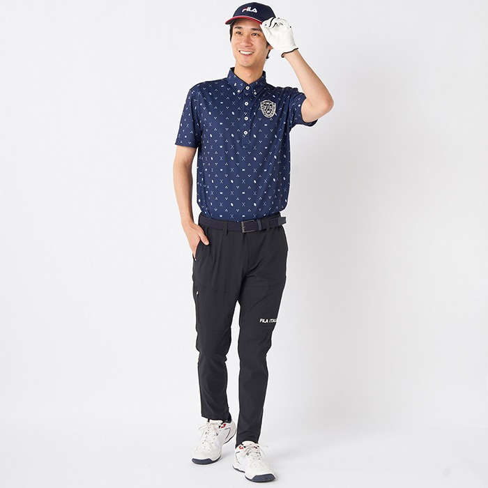 【SHOPクーポンあり】メンズ 男性用 ポロシャツ 半袖 吸汗 速乾 UVカット 冷感 ひんやり ストレッチ 伸縮性 ゴルフウェア スポーツ 運動 快適 プレゼント