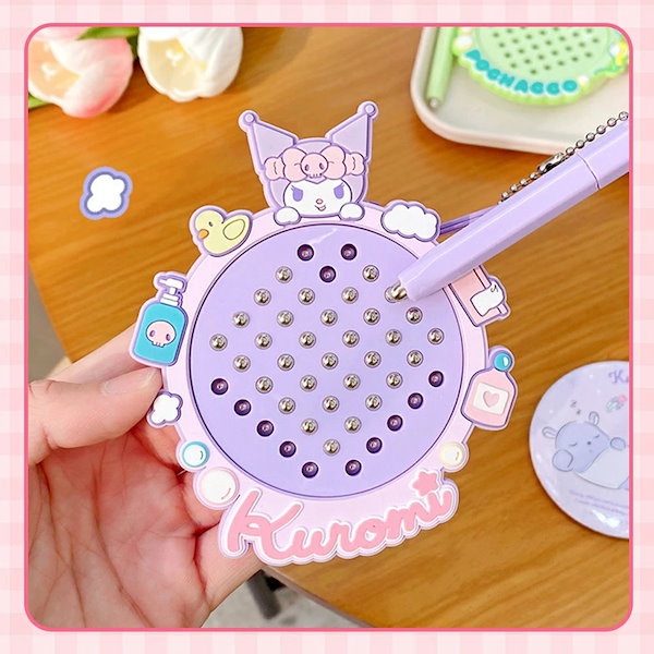 Qoo10] サンリオ マグタブ キーホルダー サンリオ お絵か