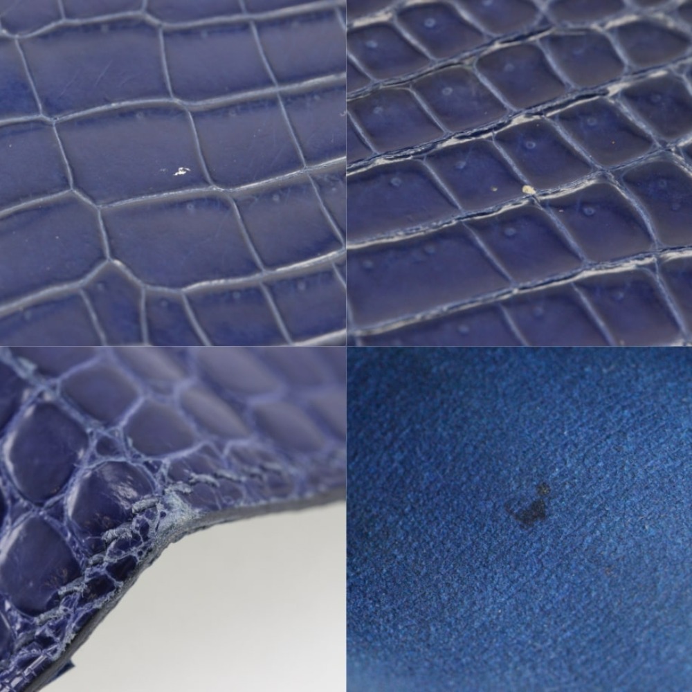 札入れ ポロサス ネイビー Y メンズ 中古品