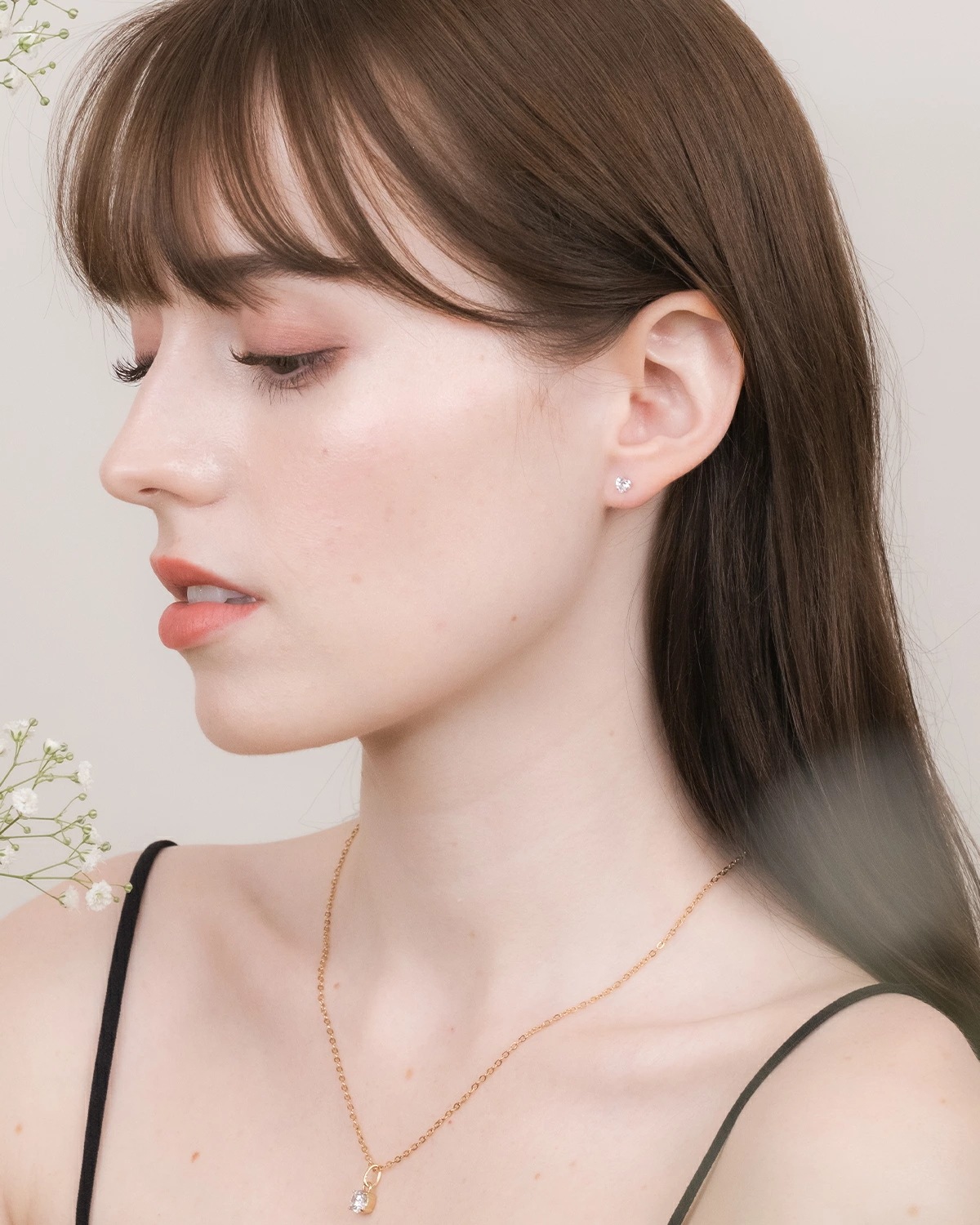 ハートカッテング スタッド ピアス K10 レディース キュービックジルコニア ゴールド 誕生石 ハートカッテング スタッド ピアス K10 レディース キュービックジルコニア ゴールド 誕生石