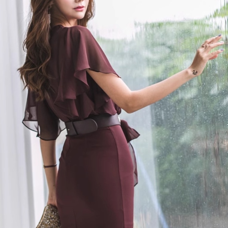 フェイクツーピース レディース スカート ワンピース ドレス タイトスカート 膝丈 半袖 ラウンドネック 襟なし ノーカラー タイト スリム 細身 レース リボン ベルト ウエストマーク フェイクツーピース レディース スカート ワンピース ドレス タイトスカート 膝丈 半袖 ラウンドネック 襟なし ノーカラー タイト スリム 細身 レース リボン ベルト ウエストマーク