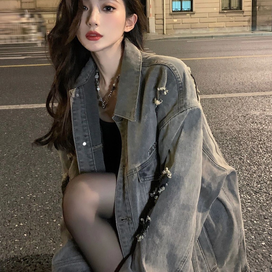 アウター ジャケット デニムジャケット 長袖 襟付き 前開き ボタン ポケット ミディアム丈 かわいい 大人可愛い きれいめ シンプル 上品 おしゃれ かっこいい カジュアル レトロ きちんと アウター ジャケット デニムジャケット 長袖 襟付き 前開き ボタン ポケット ミディアム丈 かわいい 大人可愛い きれいめ シンプル 上品 おしゃれ かっこいい カジュアル レトロ きちんと