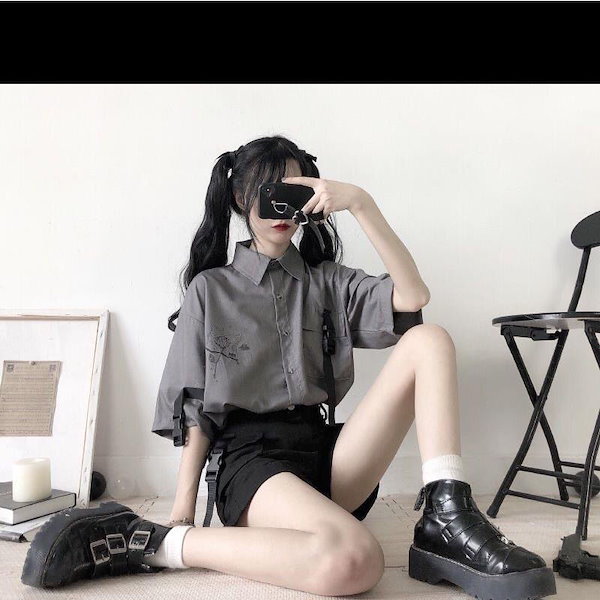 Qoo10] 夏服レディース上着 半ズボン セットアッ