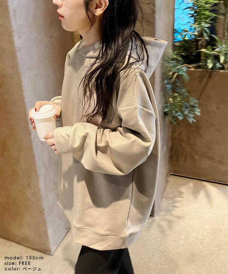 ダンボールオーバーサイズパーカー レディース プルオーバー パーカー トレーナー スウェット カジュアル シンプル 楽ちん フード 長袖 トップス 春 mdprevattcaulkingandwaterproofing.com