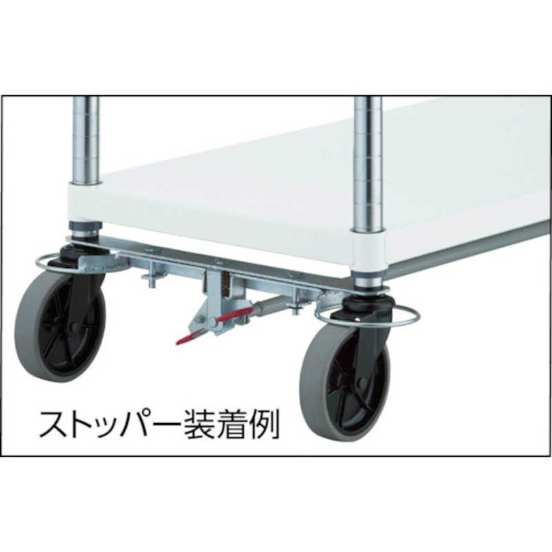 トラスコ中山　TRUSCO フェニックスワゴン用4輪ストッパー 900X600用　PEW-9060-4S