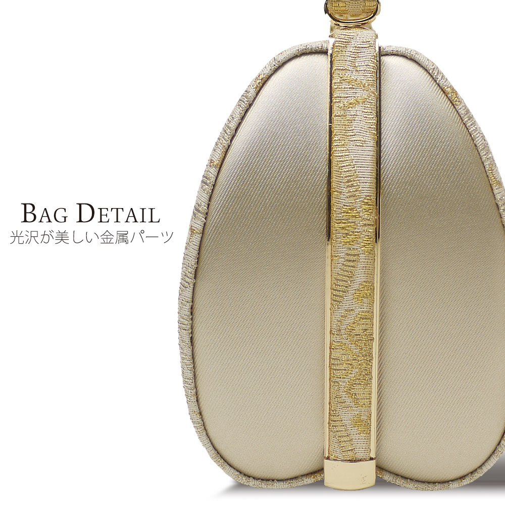 帯地 フォーマル 礼装用 高級 草履バッグ セット 金 ゴールド 留袖