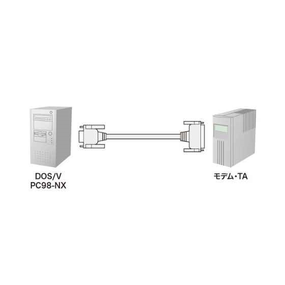 KRS-3106FN 6m : タブレット・パソコン : RS-232Cケーブル 安い