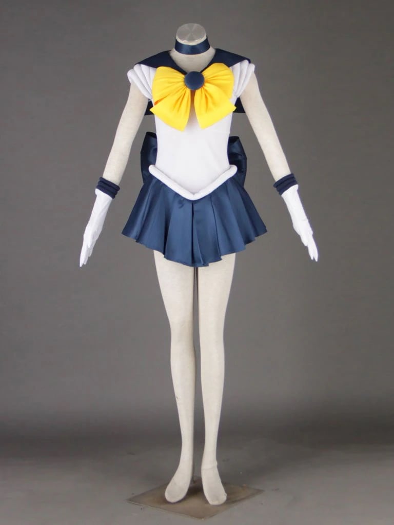 在庫品 美少女戦士セーラームーン ちびうさ 冥王雪奈 月野うさぎ 木野まこと 火野レイ 水野亜美 天王はるか 愛野美奈子 コスチューム コスプレ衣装 コスチューム ハロウィン 装服 仮装