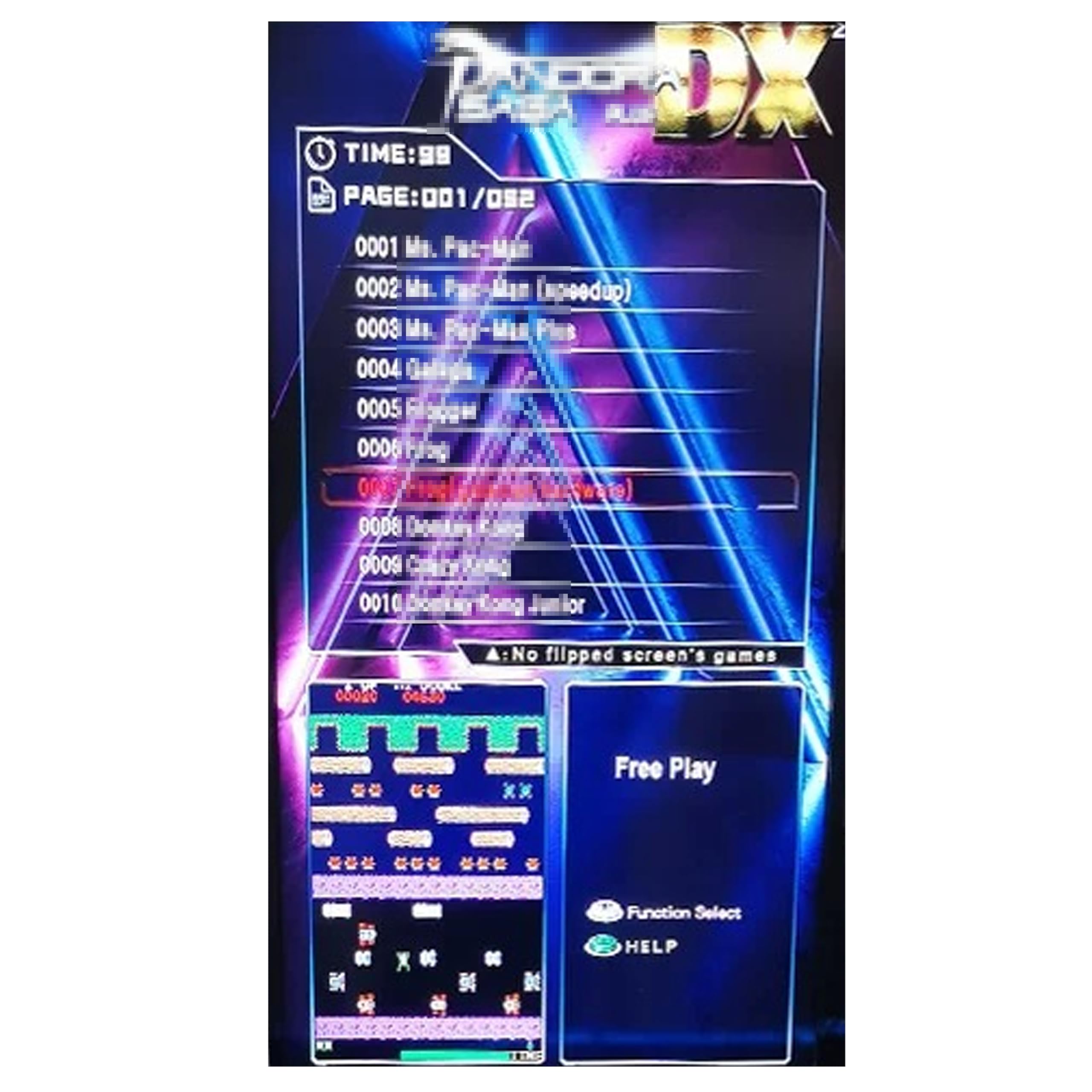 Pandora Saga DX Plus 3000 水平 + 516 垂直ゲーム 3面カクテル Pandora アーケード PCB Jamma Box USB トラックボール CRT (516)