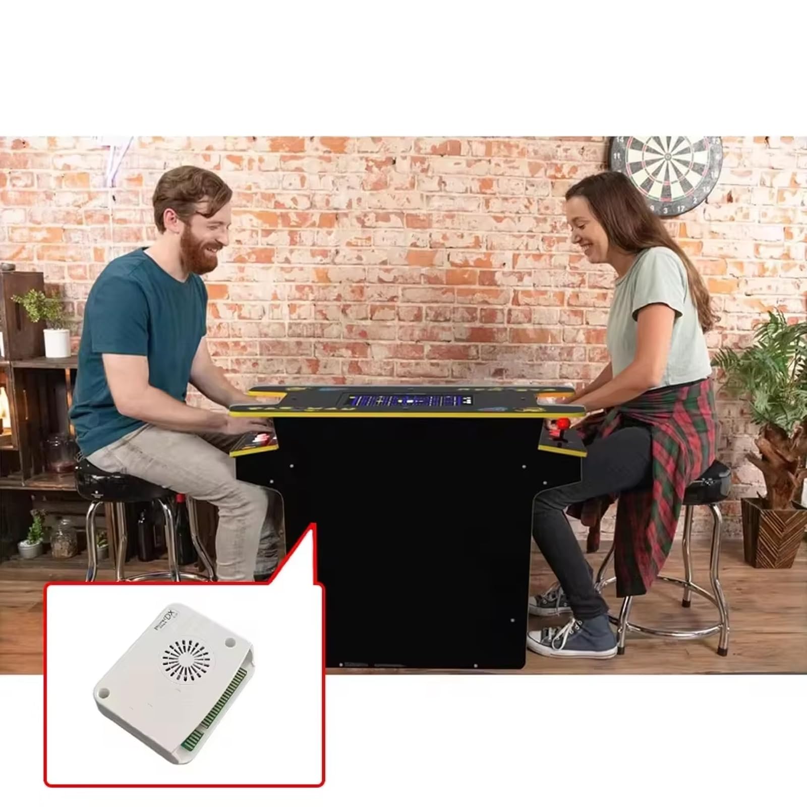 Pandora Saga DX Plus 3000 水平 + 516 垂直ゲーム 3面カクテル Pandora アーケード PCB Jamma Box USB トラックボール CRT (516)