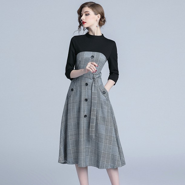 お呼ばれ ワンピース 大きいサイズ ドッキングワンピース 長袖ワンピース 結婚式 セットアップ風 オフィスカジュアルワンピース 大人 新品入荷201019TMJ119 食事会 二次会 エレガント 謝恩 お呼ばれ ワンピース 大きいサイズ ドッキングワンピース 長袖ワンピース 結婚式 セットアップ風 オフィスカジュアルワンピース 大人 新品入荷201019TMJ119 食事会 二次会 エレガント 謝恩