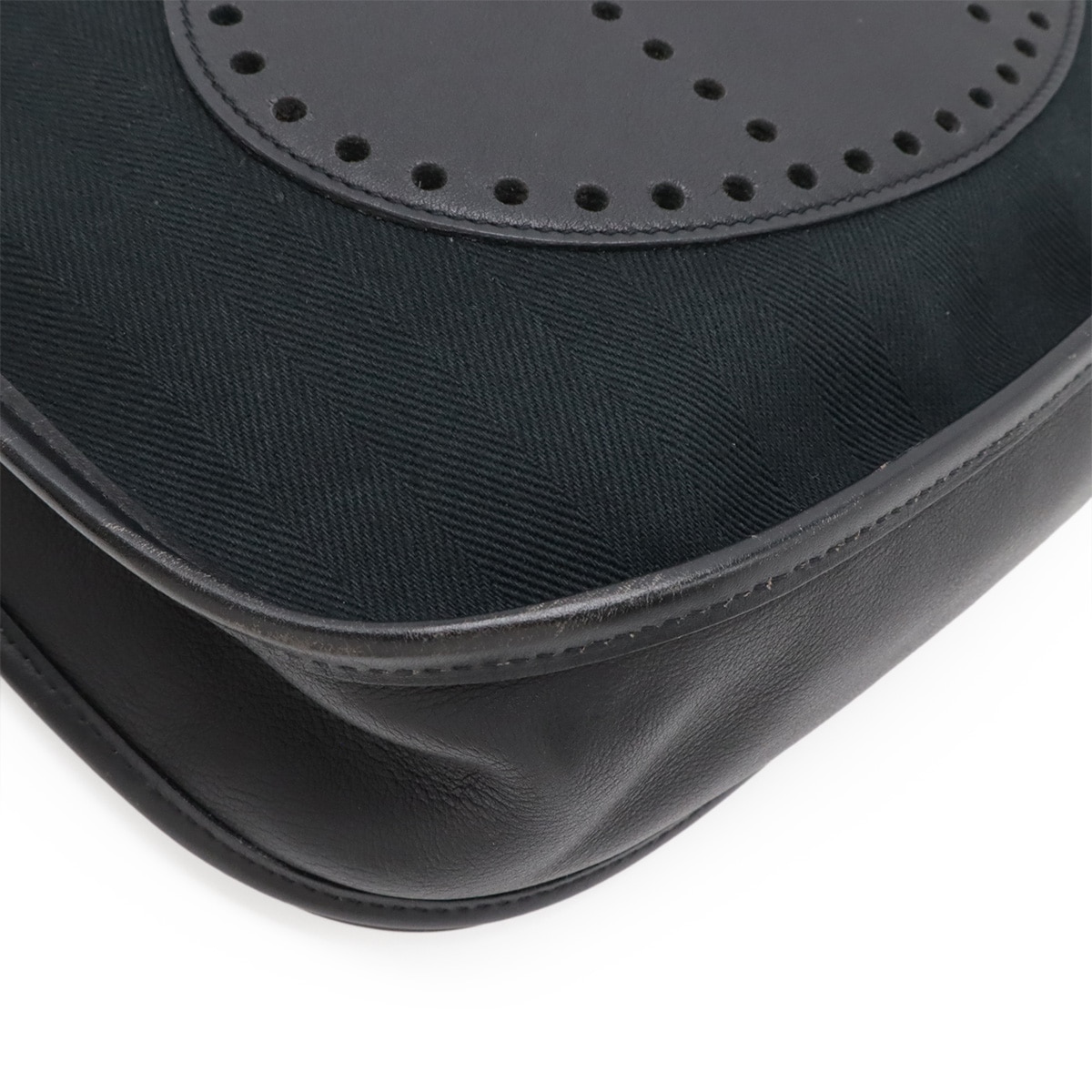 エヴリン エブリン II 2 PM ショルダーバッグ 斜め掛けショルダー トワルアッシュ レザー ブラック 黒 J刻