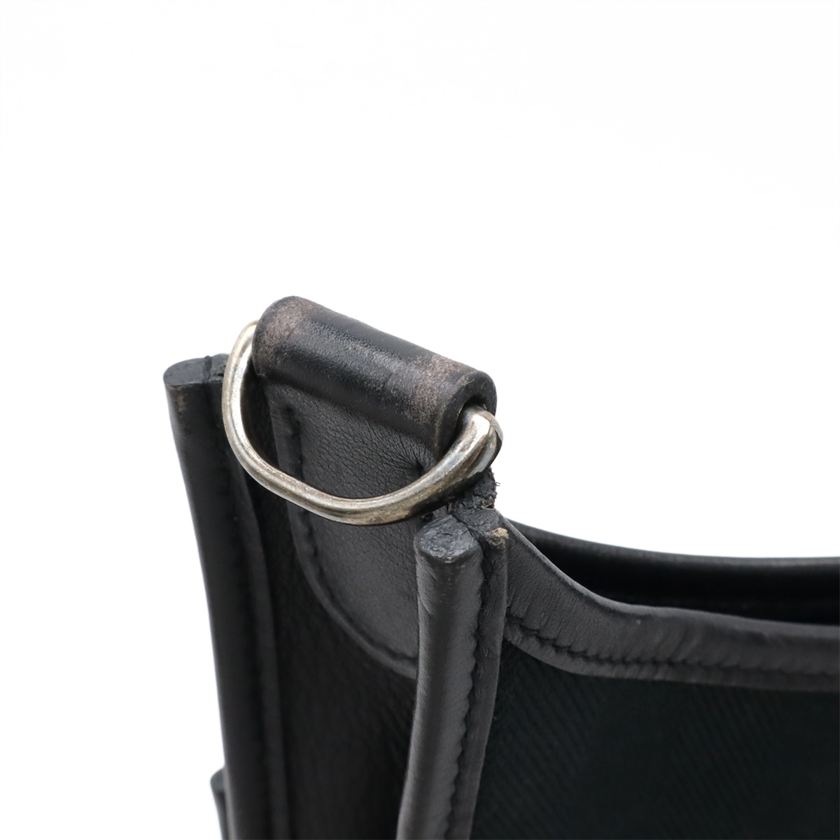 エヴリン エブリン II 2 PM ショルダーバッグ 斜め掛けショルダー トワルアッシュ レザー ブラック 黒 J刻