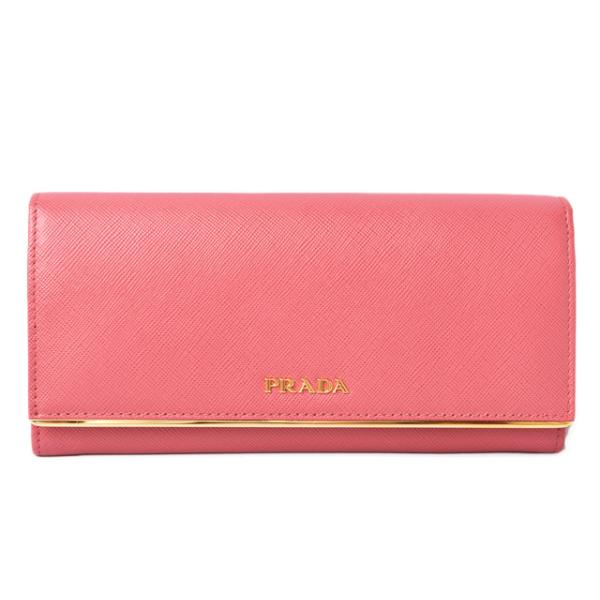 財布 PRADA 長財布 1M1132 SAFFIANO METAL/サフィアノ PEONIA/ペオニア 財布 PRADA 長財布 1M1132 SAFFIANO METAL/サフィアノ PEONIA/ペオニア