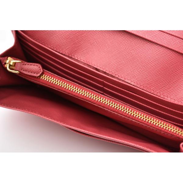 財布 PRADA 長財布 1M1132 SAFFIANO METAL/サフィアノ PEONIA/ペオニア 財布 PRADA 長財布 1M1132 SAFFIANO METAL/サフィアノ PEONIA/ペオニア