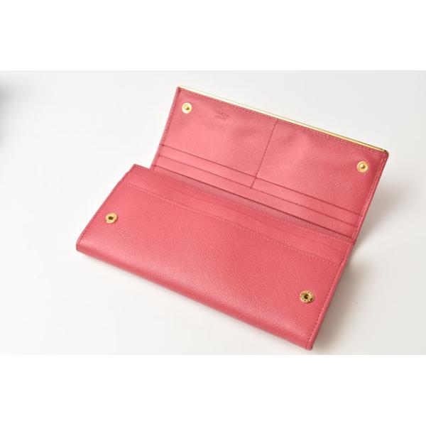 財布 PRADA 長財布 1M1132 SAFFIANO METAL/サフィアノ PEONIA/ペオニア 財布 PRADA 長財布 1M1132 SAFFIANO METAL/サフィアノ PEONIA/ペオニア